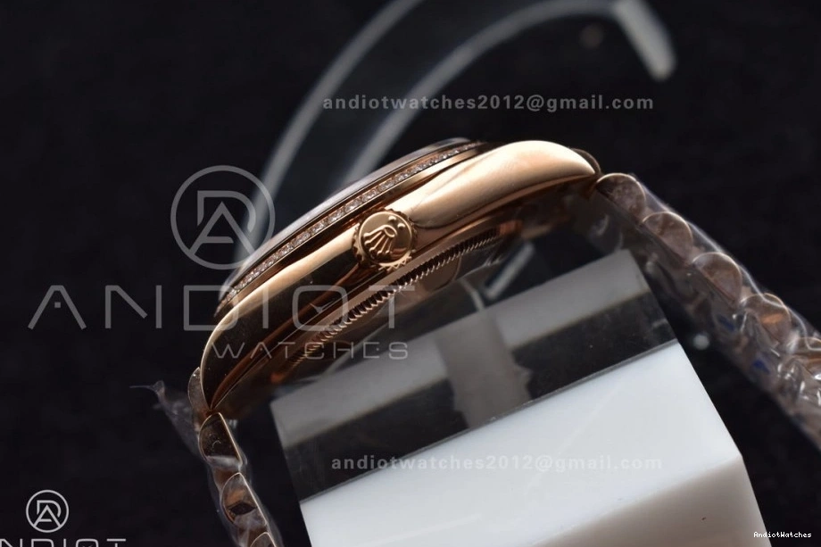 DayDate V RG Trendsetting A2836 Best Bracelet 36 666 Version President BPF On 1219